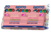 GIOTTO Pâte à modeler Pongo 450g 514409 pink