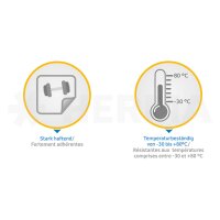 HERMA Polyester-Etiketten SPECIAL, 105 x 148 mm, weiss