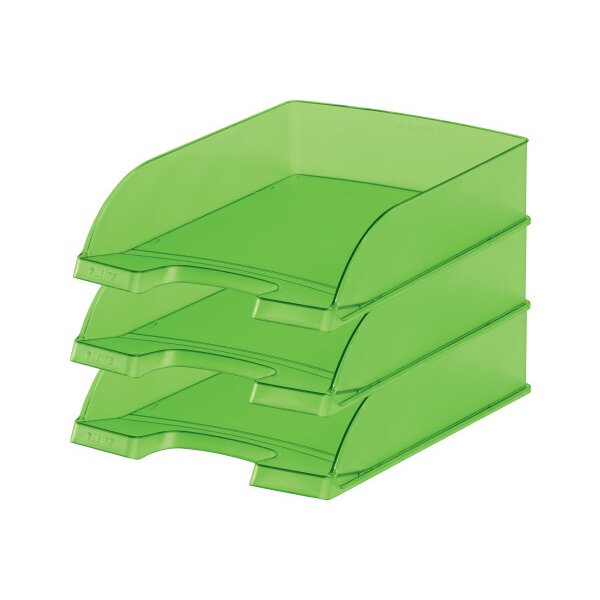 LEITZ Briefablage Plus A4 52270056 grün frost