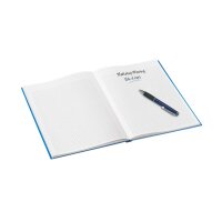 LEITZ Notizbuch WOW A5 46281036 kariert, 90g blau