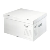 LEITZ Infinity Box mit Deckel L 61040000 weiss 420x350x265mm