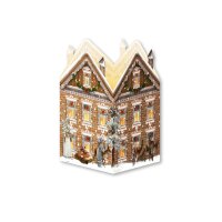 COPPENRATH Adventskalender 16.5x11.5cm 71022 Nostalgische Weihnachtshäuser