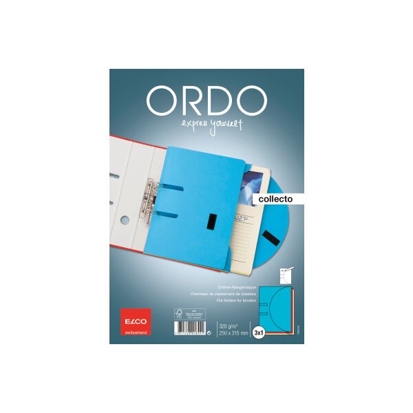 ELCO Dossier dorgan. Ordo A4 73693.00 collecto, ass. 3 pièces
