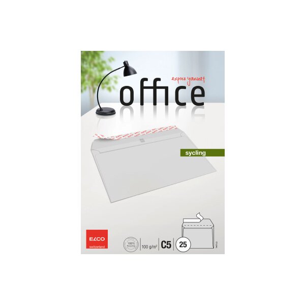 ELCO Couvert Office o/Fenster C5 74470.22 100g, recycling 25 Stück