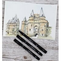 uni-ball Fineliner PIN 02200 N, schwarz