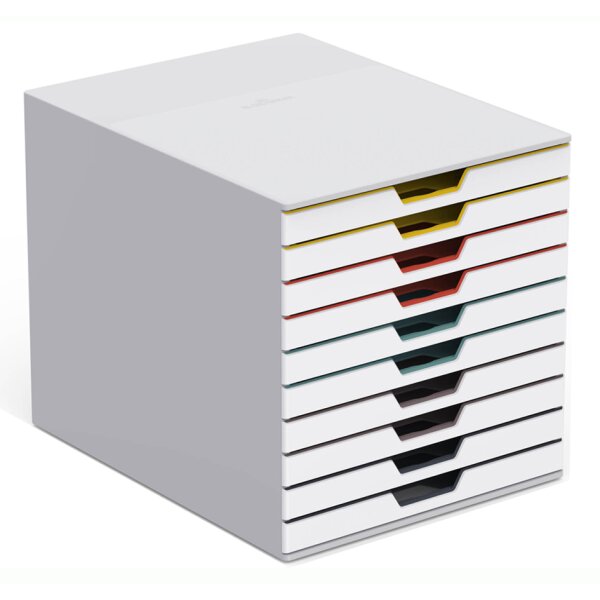 DURABLE Module de classement VARICOLOR 10, avec 10 tiroirs