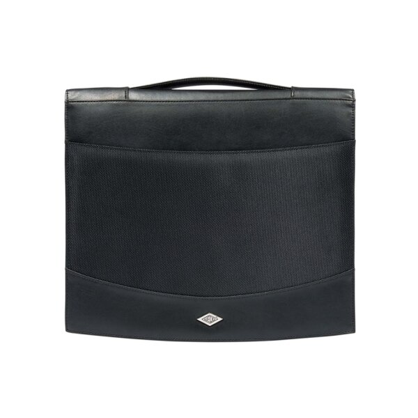 WEDO Orgamappe Elegance, DIN A4, Kunstleder Nylon, schwarz