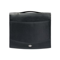 WEDO Porte-documents Elegance, A4, similicuir/nylon, noir