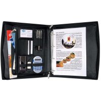 WEDO Porte-documents Elegance, A4, similicuir/nylon, noir