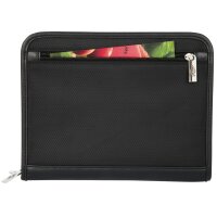 WEDO Konferenzmappe Elegance, A4, Kunstleder Nylon, schwarz