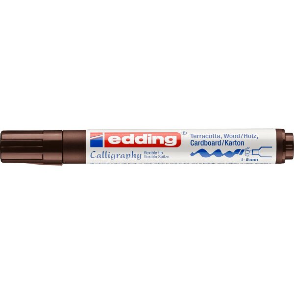 EDDING Permanent Marker 1455 1-5mm 1455-18 brun