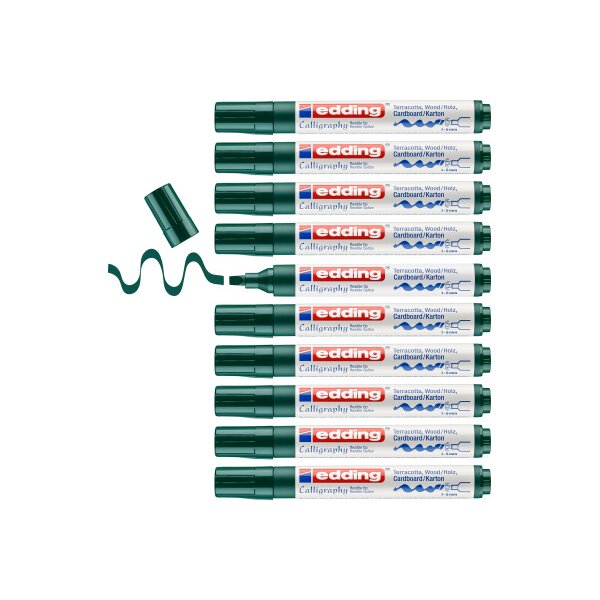 EDDING Permanent Marker 1455 1-5mm 1455-25 vert
