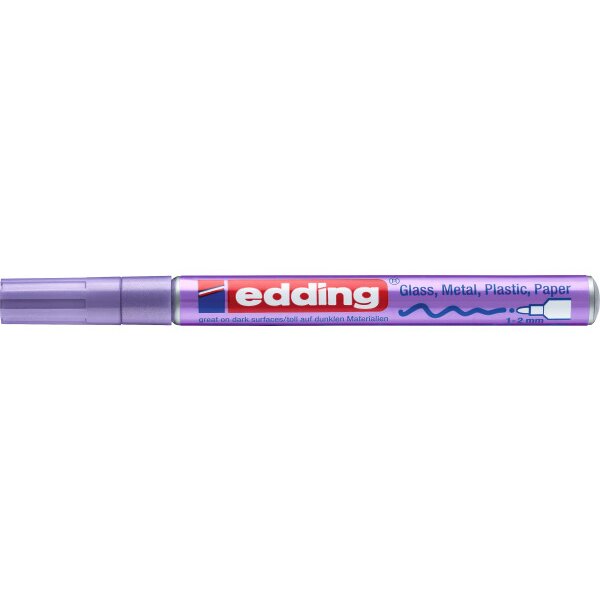 EDDING Paintmarker 751 CREA 1-2mm 751-78 CREA violett-metallic
