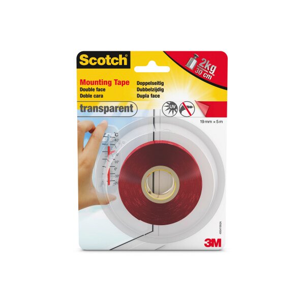 SCOTCH Tapis roulant 19mm&times;5m 4910C-1950-P transparent