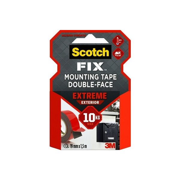 SCOTCH Aussenmontageband 19mmx1,5m PT1100-1915-P