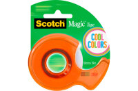 SCOTCH Dispenser Cool Color 19mmx19m 122-COL-EU 4 Farben...