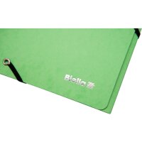 BIELLA Dossier ferm. Élastique A4 17840131U vert clair, 355gm2 200 flls.