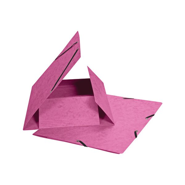 BIELLA Dossier ferm. Élastique A4 17840140U rose, 355gm2 200 flls.