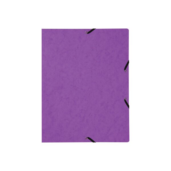 BIELLA Dossier ferm. &Eacute;lastique A4 17840142U violet, 355gm2 200 flls.