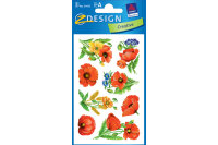 Z-DESIGN Sticker Creative 54453 Blumen 3 Stück