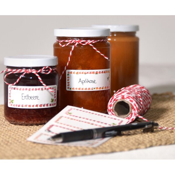 ZDesign HOME Haushalts-Etiketten "Erdbeere & Johannisbeere"