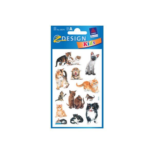 Z-DESIGN Sticker Kids 53574 sujet 3 pcs.