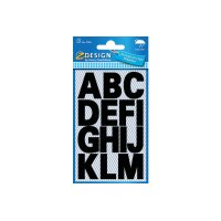 Z-DESIGN Letters noir 3784 25mm, résistante 2 pcs.