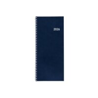 BIELLA Agenda Twist Wire-O 2026 803336050026U 1S/2P bleu...