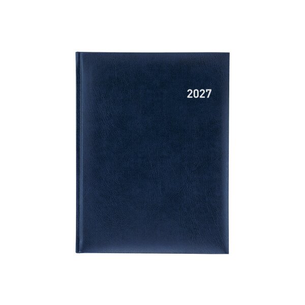 BIELLA Gesch&auml;ftsagenda Orario 2027 809301050027U 1W/2S blau ML 17.8x23.5cm