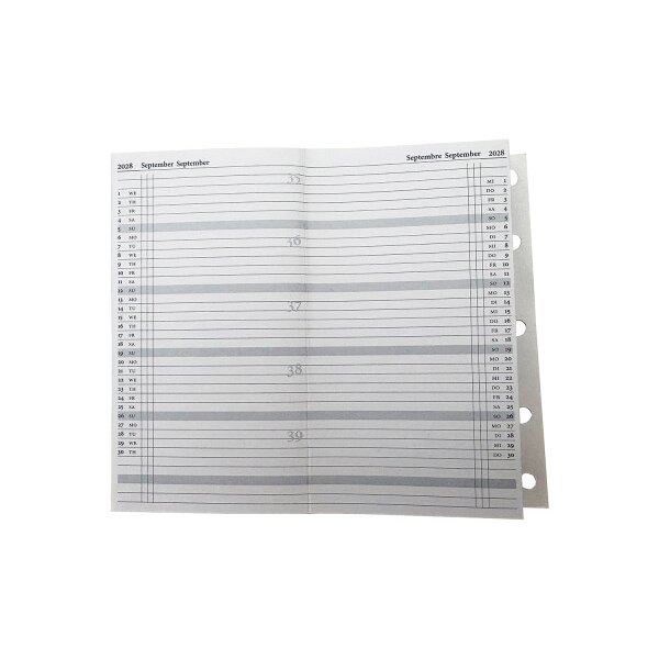 SUCCES Agenda Mini planific.ann. 2028 841159000028U 6M/1P plié 6.7x10.4cm