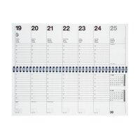 BIELLA Agenda Longatti 2027 886271020027U 1S/2P W-O noir...