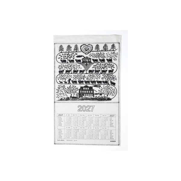 DOERIG Scherenschnitt Reinleinen 2027 19.2733 1J/1S ML 40x70cm