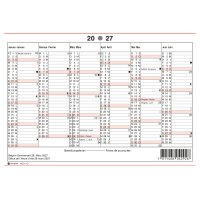 SIMPLEX Calendrier mural 2027 4032140.27 6M/1P...