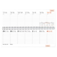 SIMPLEX Cal. horizontal Linea 2027 83582B5.27 1S/2P bleu...