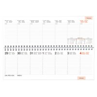 SIMPLEX Pultkalender 2026 36221R11.26 1W/2S altgold ML...