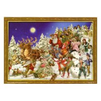SELLMER Adventskalender RS771 Rentiere 35,5x26,5cm