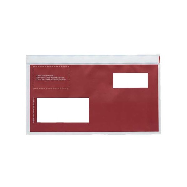 Pochettes porte-documents C6/5 fenêtre à gauche (250 pièces)