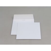 Enveloppes carrées Enveloppes carrées Fermeture auto-adhésive sans Fenêtre blanc 120g/m2 (1 pièce)