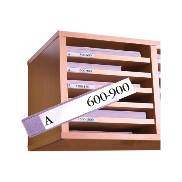 3L Beschriftungsfenster 15x150mm 7515-10 PVC selbstklebend 10 Stück