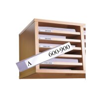 3L Beschriftungsfenster 40x150mm 7540-10 PVC...