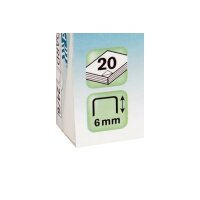 RAPID Heftklammern RK8/6 24873700 verzinkt 5000 Stück