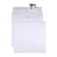 METTLER Enveloppe carrée 220 x 220 mm sans fenêtre blanc 120g - 500 pièces