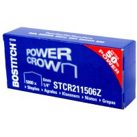 BOSTITCH Heftklammern SB-8, 6 mm, 1 4, Inhalt: 5.000...