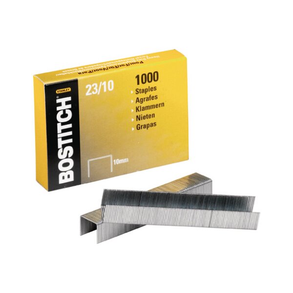 BOSTITCH Agrafes 23/10 mm 23-10-1M 1000 pièces