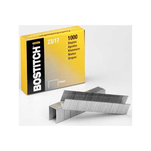 BOSTITCH Heftklammern 23/17 mm 23-17-1M 1000 Stück