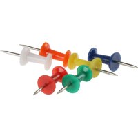 BÜROLINE Pinwandnadeln ass. 112103 25 Stück