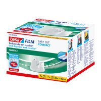 TESA Tischabroller EasyCut 19mmx33m 538380000 weiss