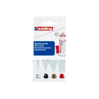 EDDING Tête de spray 5200-SET 4 couleurs/6 pcs....