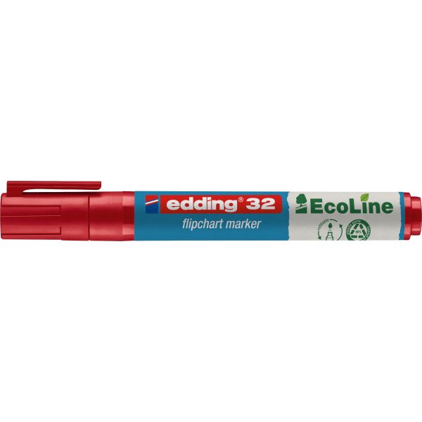 EDDING Flipchart Marker 32 1-5mm 32-2 rot