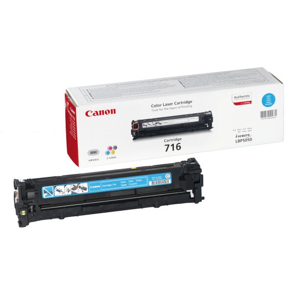 CANON Cartouche toner 716 cyan 1979B002 LBP 5050 1500 pages